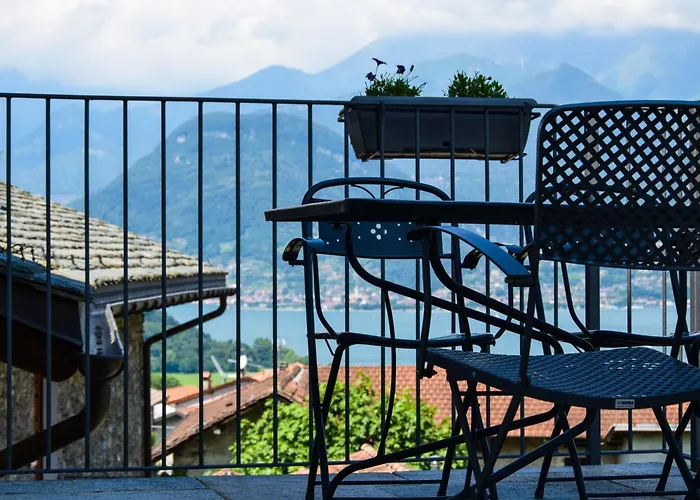Il Fienile - Lake Como Heritage Home In Molino Maufet Watermill - Lake View Terrace