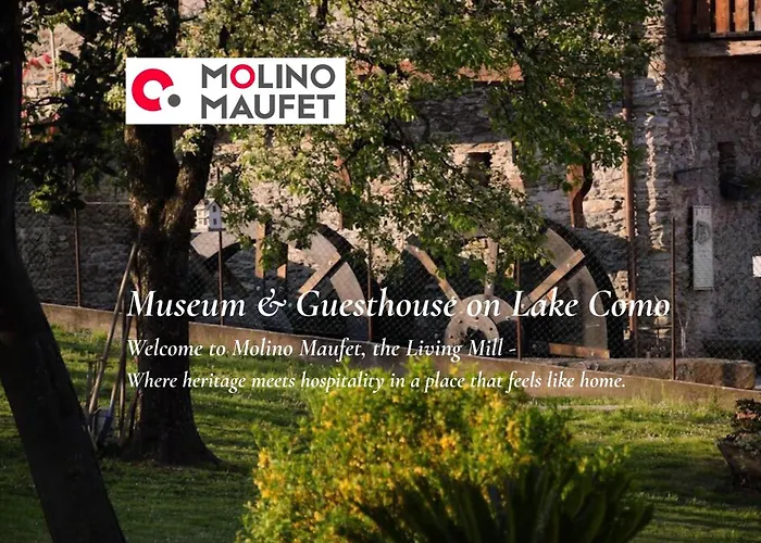 Il Fienile - Lake Como Heritage Home In Molino Maufet Watermill - Lake View Terrace
