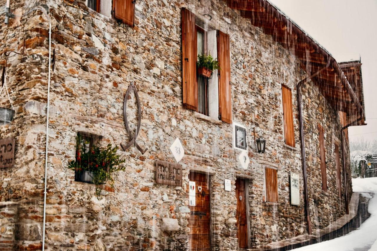 Il Fienile - Molino Maufet Mühle - View Terrace Ferienhaus
