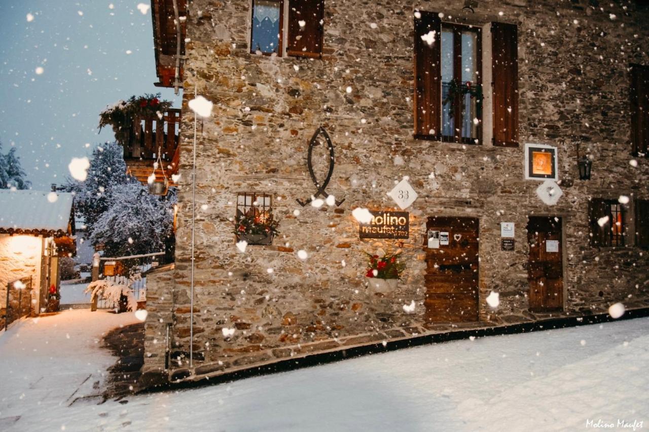 Il Fienile - Molino Maufet Mühle - View Terrace Ferienhaus